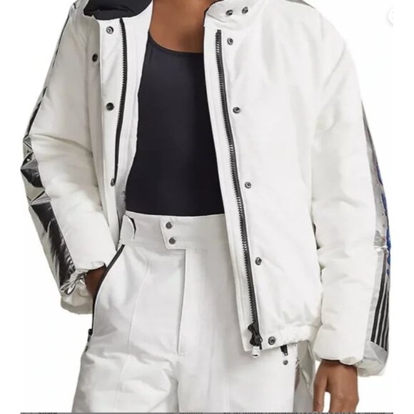 Polo Ralph Lauren Sport Ski Puffer White Silver ( M ) - Picture 8 of 9